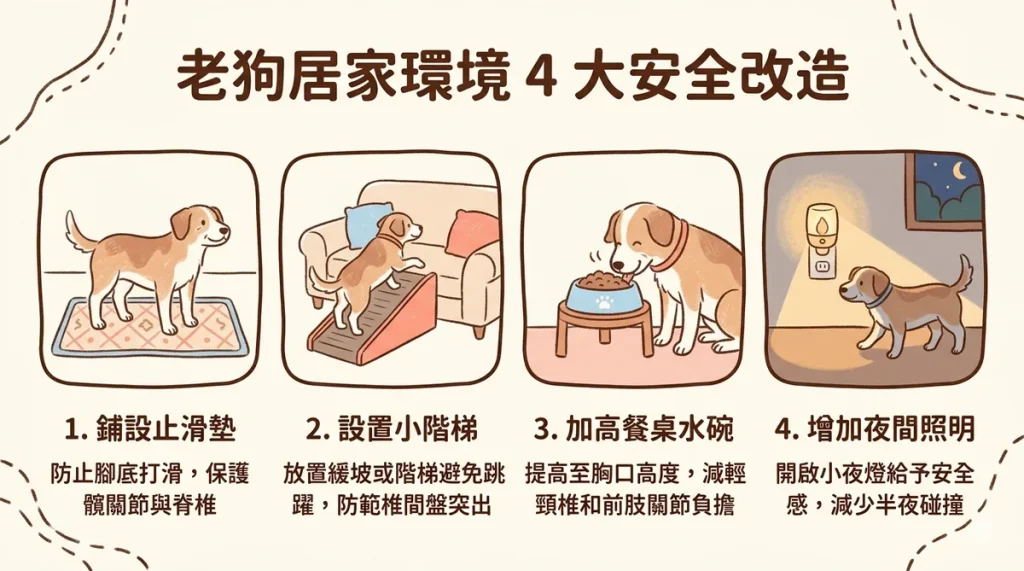 老狗居家環境安全改造重點